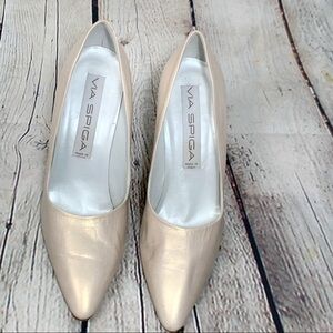 EUC-VIA Spiga Classic Mary Jane Pumps Kitten Heels